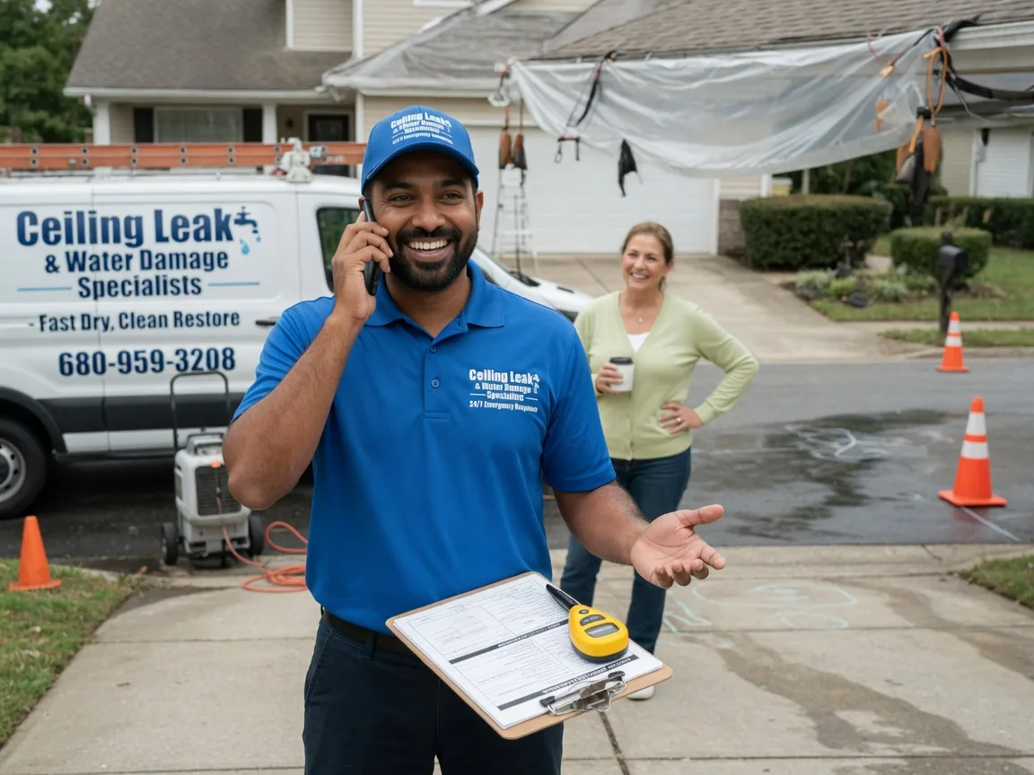Ceiling Leak Cleanup Marshall, MO FAQs